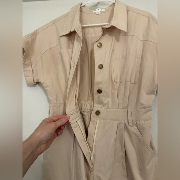 Mable Tan Romper - Picture 3 of 9